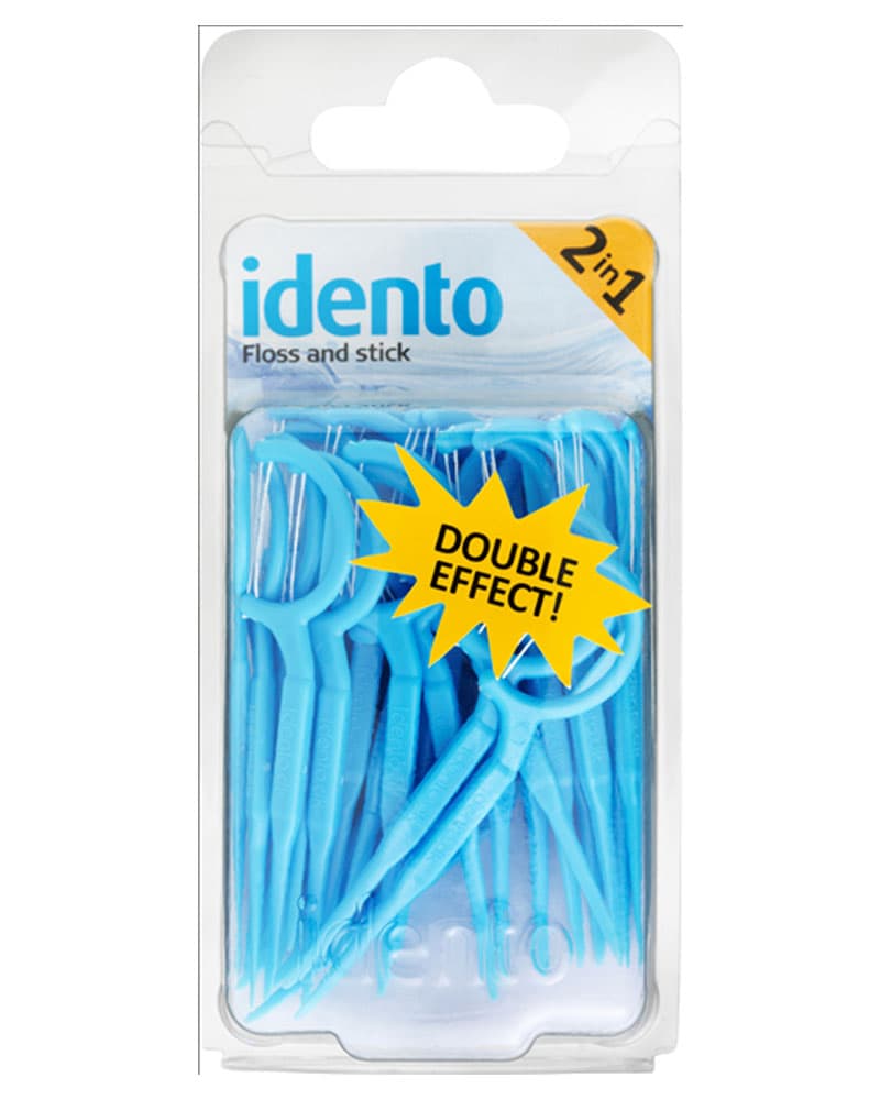 Idento Floss and Stick (Ass.) 30 stk.