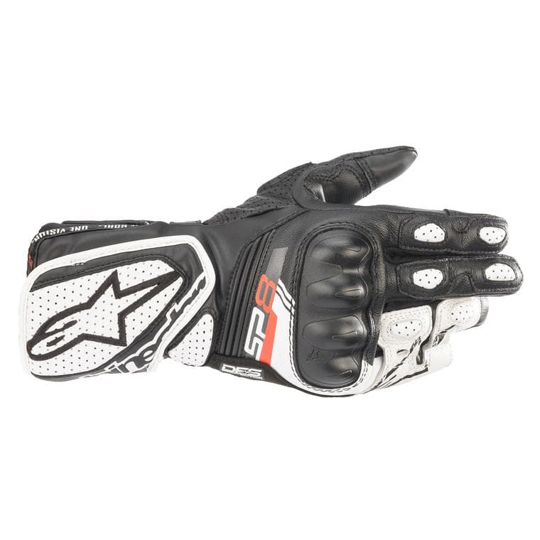 Alpinestars Stella SP-8 V3 Zwart Wit Maat XL