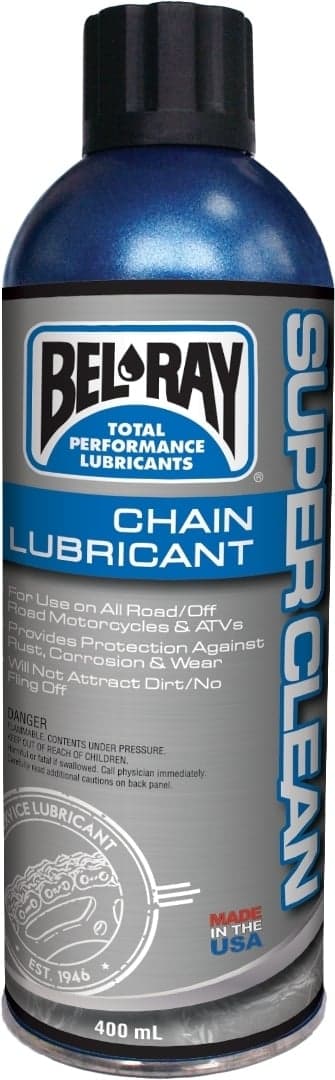 Bel-Ray Super Clean Kettingspray 400ml Maat
