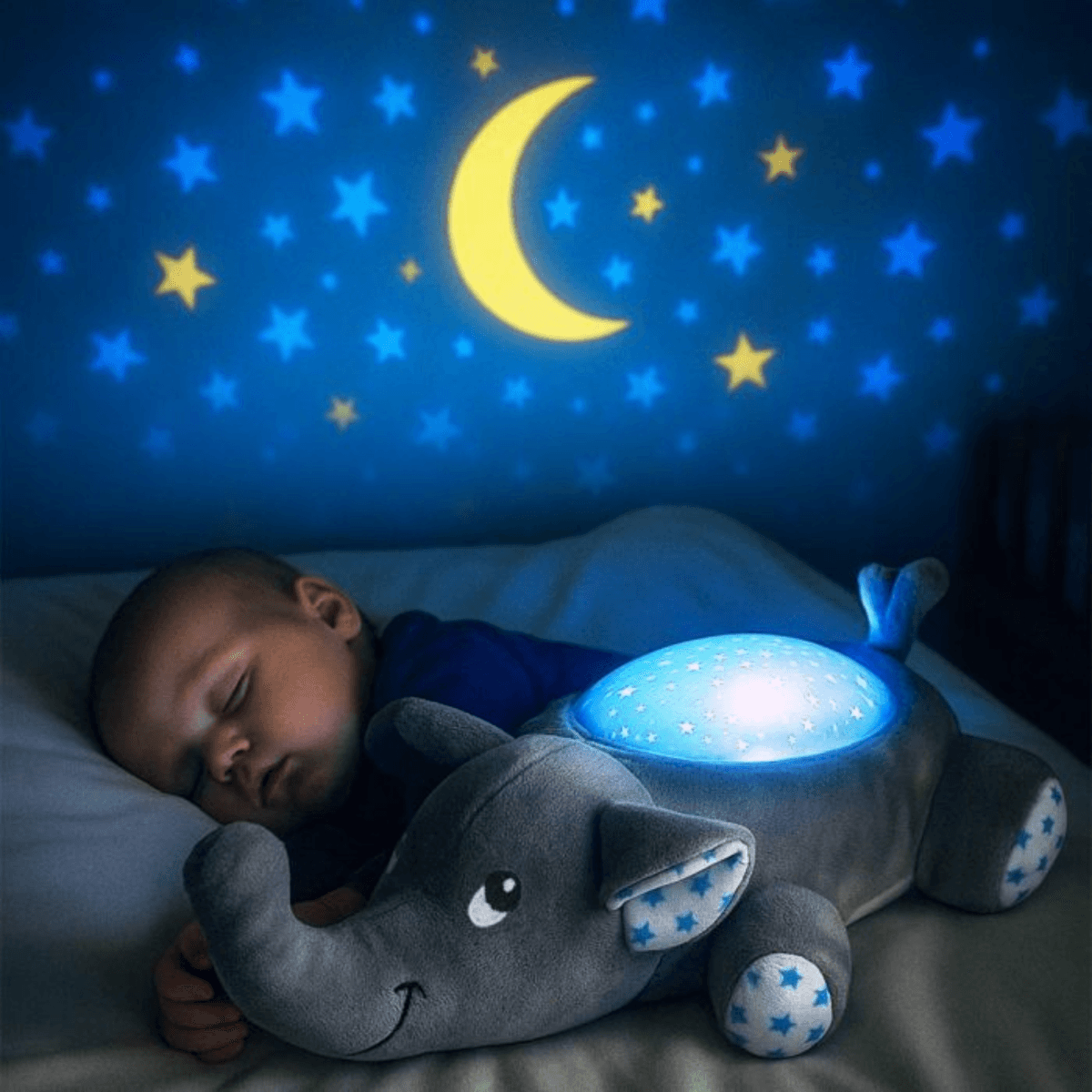 Ster Olifant Projector - Sterrenhemel - 13 Liedjes