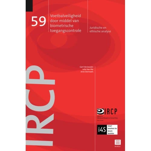Voetbalveiligheid Door Middel Van Biometrische Toegangscontrole - Ircp - Gert Vermeulen