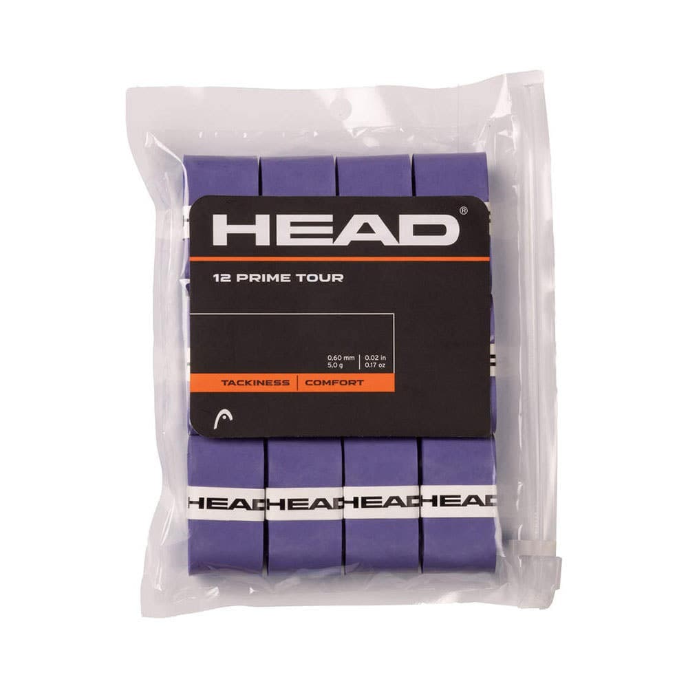 Blister 12 Uds Overgrips Head Prime Tour Púrpura