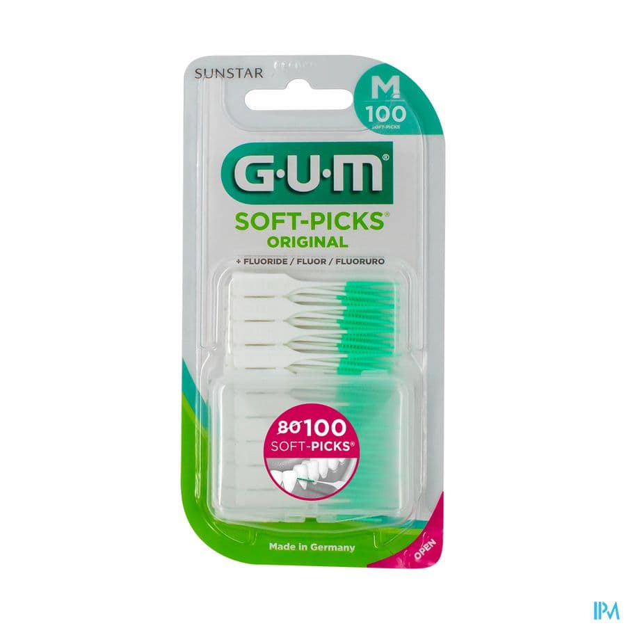 Gum Soft Picks Original Medium 100 Stuks