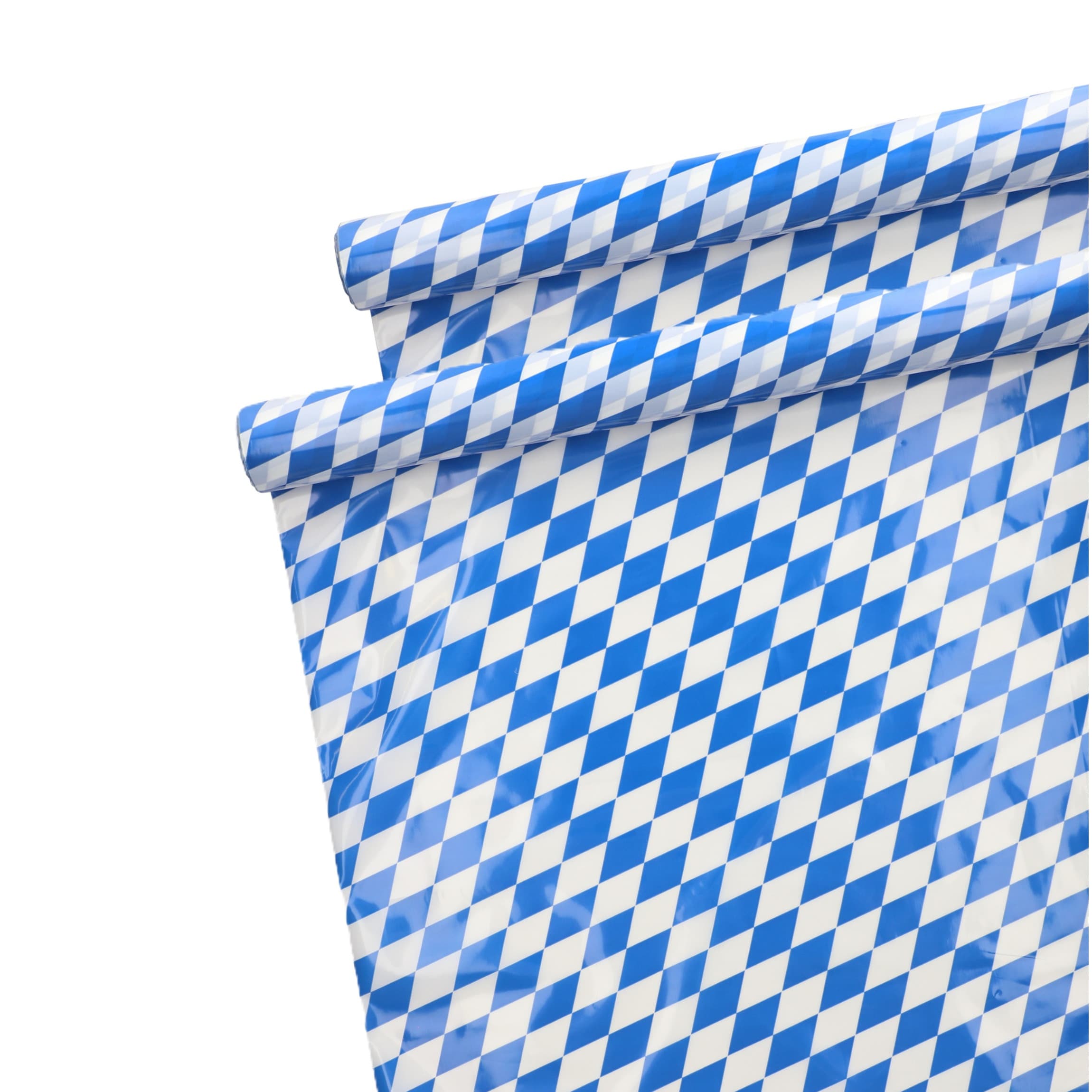 2x stuks Bayerns tafelkleed van plastic 20 x 1 meter