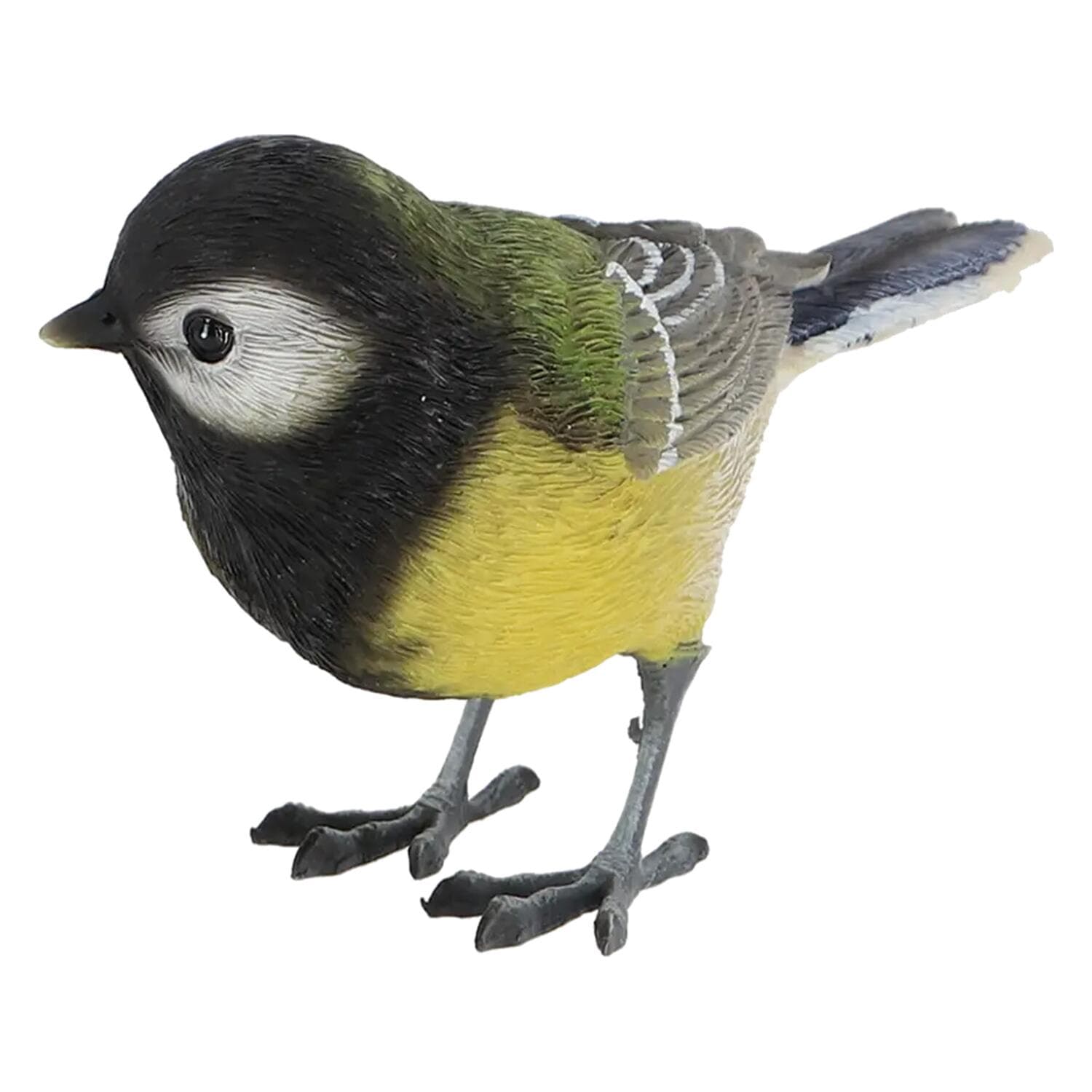 Esschert Design dieren beeldjes - koolmees - 11 x 9 - vogels - polyresin