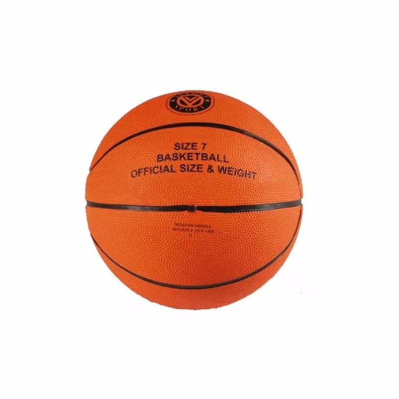 Sport Basketbal officieel - maat 7 - Sport en spel materialen - rubber - oranje